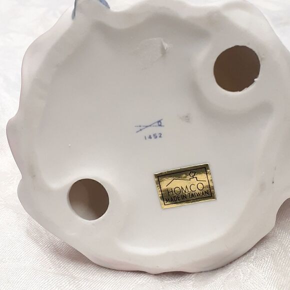 Vintage Homco #1452 Victorian Lady With Hat - Picture 5 of 5